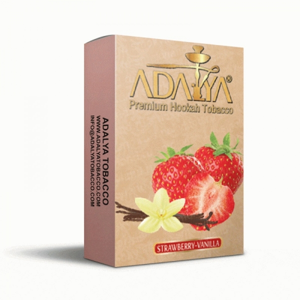 Купить Adalya –Strawberry Vanilla (Клубника, Ваниль) 50г
